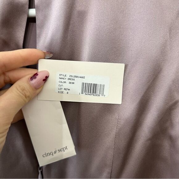 Cinq a Sept Nancy Dress Desert Rose - Picture 6 of 7